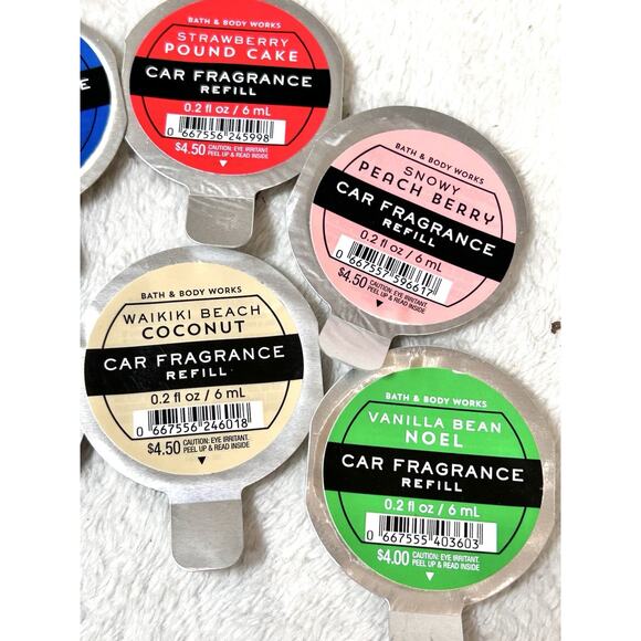 bath and body works Assorted car fragrance refill Lot Of 8 - Picture 4 of 4